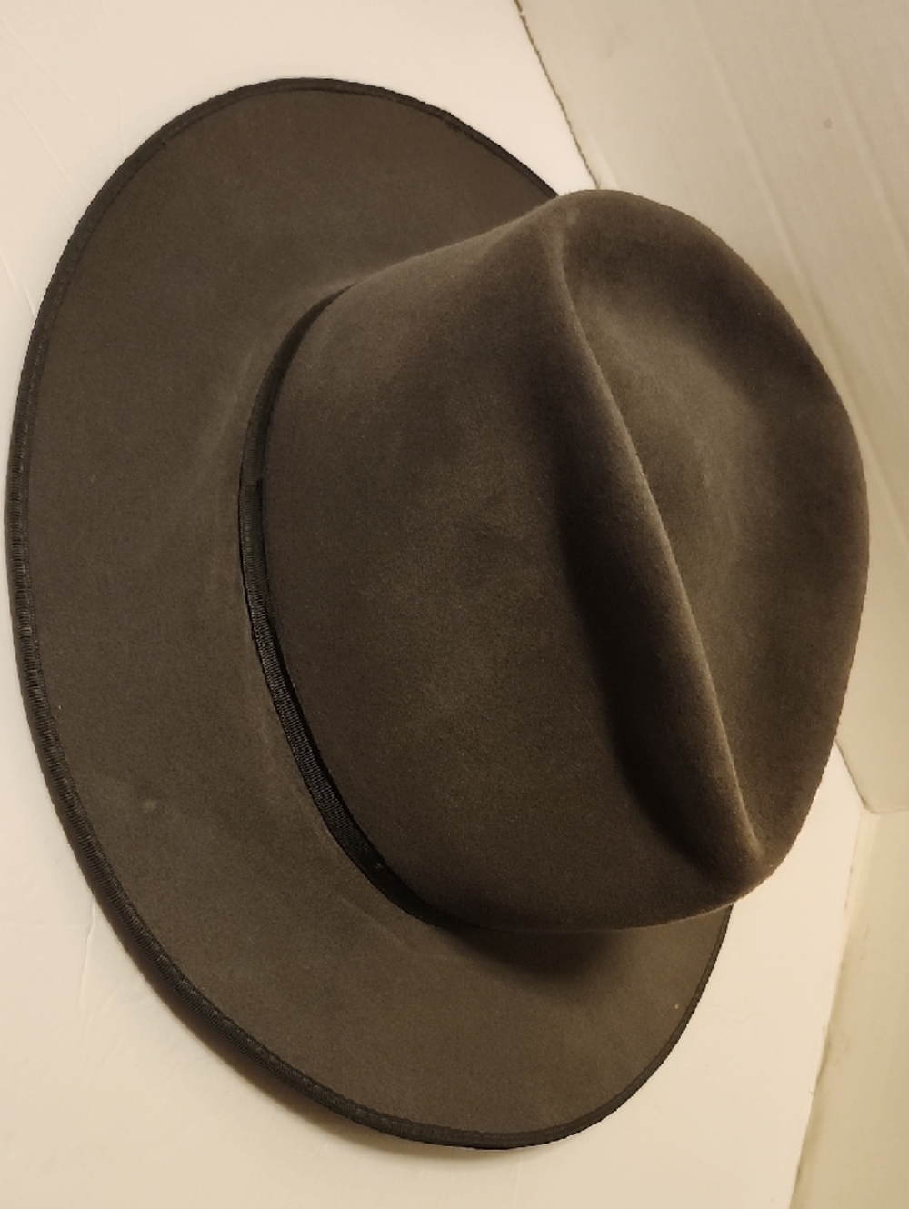 Stetson Open Road Gray Felt Fedora 7.5 - Picture 3 of 6